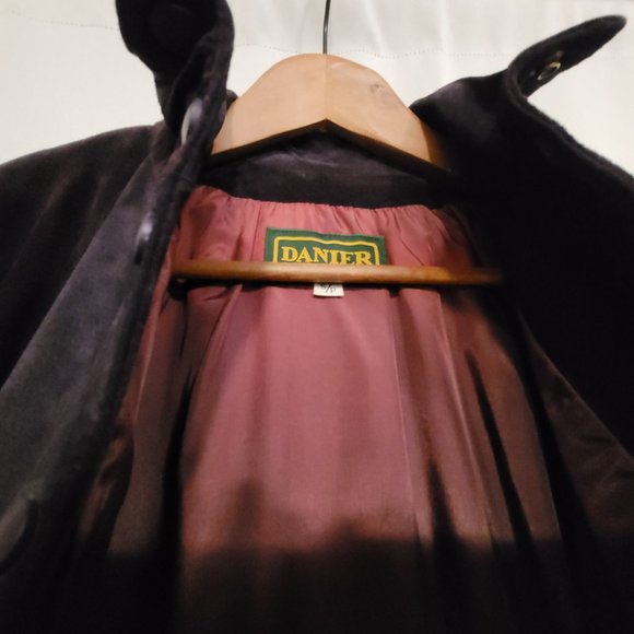 90s Purple Danier Suede Leather Jacket - Picture 3 of 5